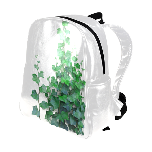 Vines, climbing plant Multi-Pockets Backpack (Model 1636)