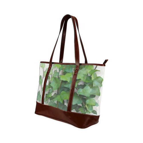 Watercolor Vines, climbing plant Tote Handbag (Model 1642)