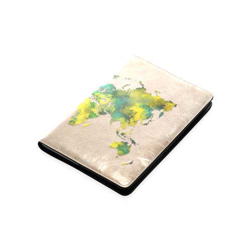 world map 11 Custom NoteBook A5