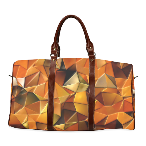 Autumn Time Colors by Nico Bielow Waterproof Travel Bag/Large (Model 1639)