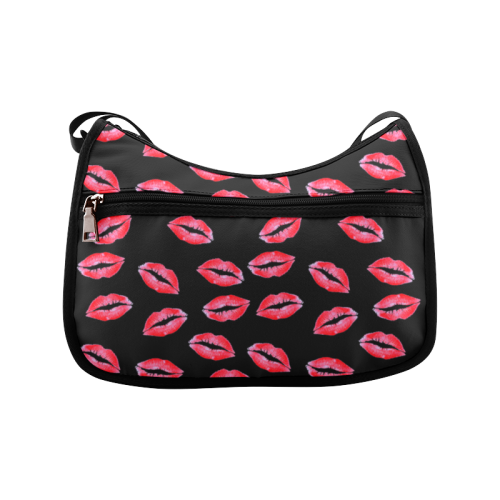 Lipstick Kisses Crossbody Bags (Model 1616)