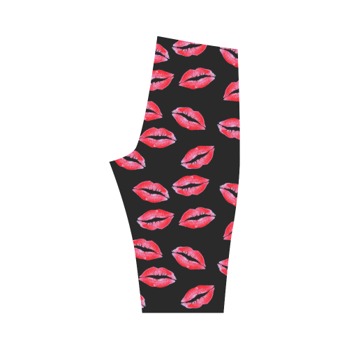 Lipstick Kisses Hestia Cropped Leggings (Model L03)