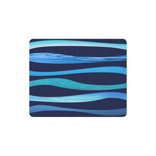 ocean blue Rectangle Mousepad