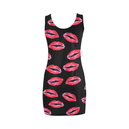 Lipstick Kisses Medea Vest Dress (Model D06)