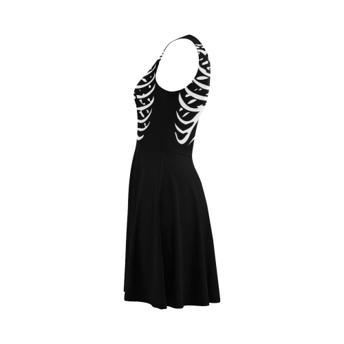 Halloween Costume - Skeleton Bones Atalanta Sundress (Model D04)