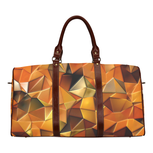 Autumn Time Colors by Nico Bielow Waterproof Travel Bag/Large (Model 1639)