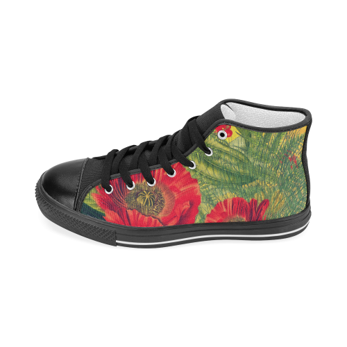 flora 7 Men’s Classic High Top Canvas Shoes (Model 017)