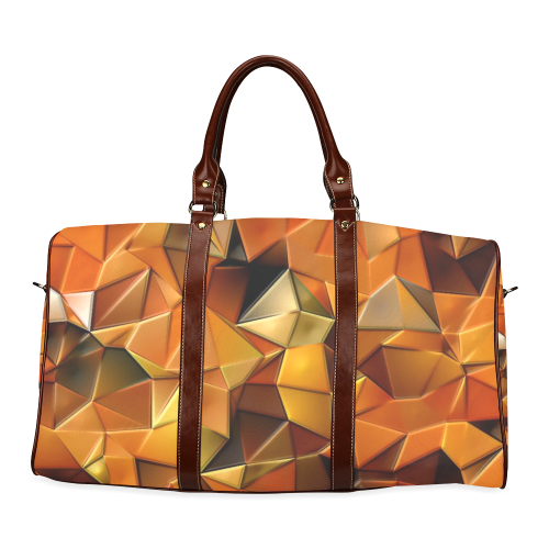 Autumn Time Colors by Nico Bielow Waterproof Travel Bag/Small (Model 1639)