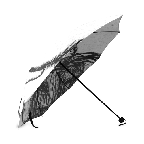 Wild Flowers Skizze by Artdream Foldable Umbrella (Model U01)