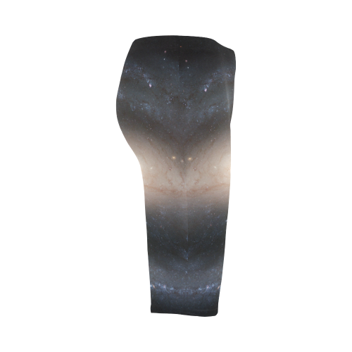 Barred spiral galaxy NGC 1300 Hestia Cropped Leggings (Model L03)