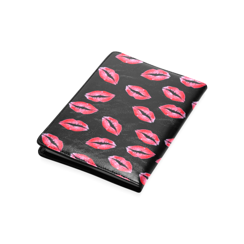 Lipstick Kisses Custom NoteBook A5
