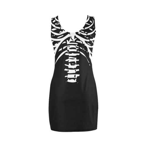 Halloween Costume - Skeleton Bones Medea Vest Dress (Model D06)