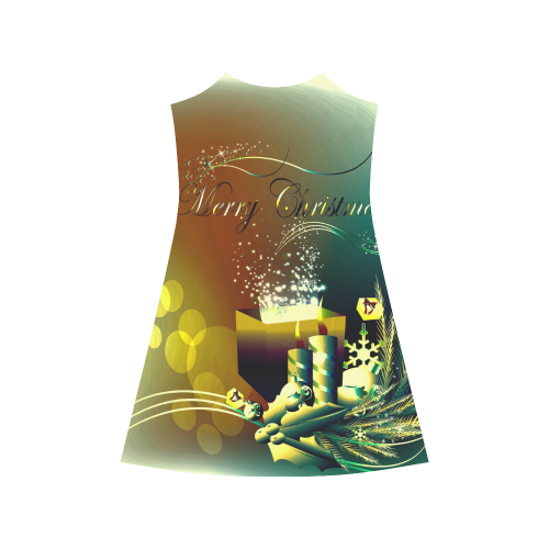 Christmas design with gifts Alcestis Slip Dress (Model D05)