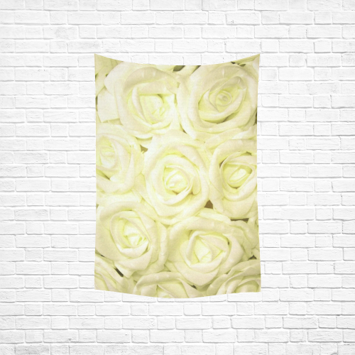 gorgeous roses C Cotton Linen Wall Tapestry 40"x 60"