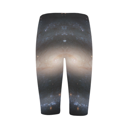 Barred spiral galaxy NGC 1300 Hestia Cropped Leggings (Model L03)