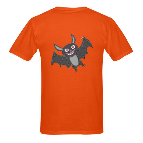 Cute Halloween Bat Sunny Men's T- shirt (Model T06)