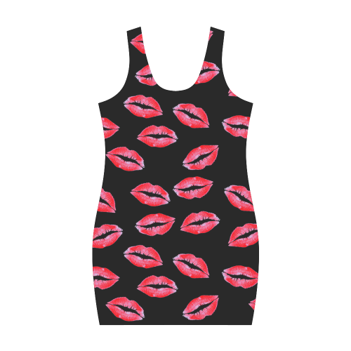 Lipstick Kisses Medea Vest Dress (Model D06)