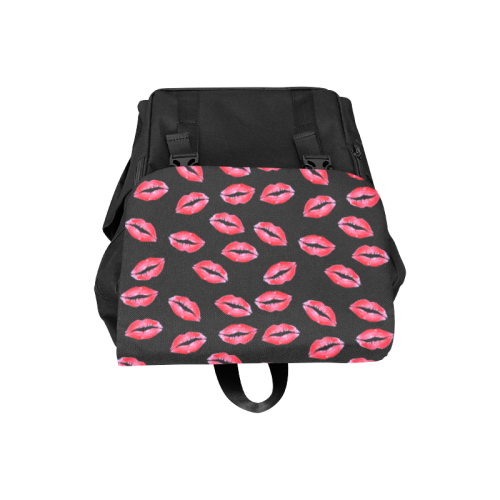 Lipstick Kisses Casual Shoulders Backpack (Model 1623)