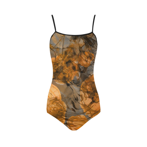 flora 9 Strap Swimsuit ( Model S05)