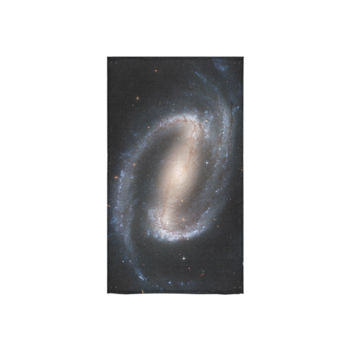 Barred spiral galaxy NGC 1300 Custom Towel 16"x28"
