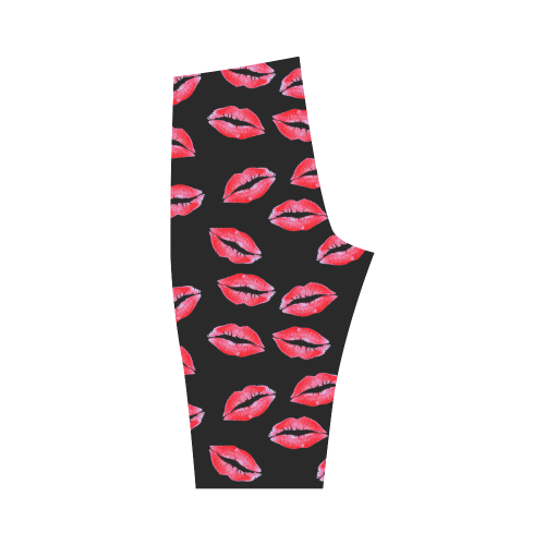 Lipstick Kisses Hestia Cropped Leggings (Model L03)