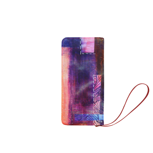 (not so) purple haze Women's Clutch Wallet (Model 1637)
