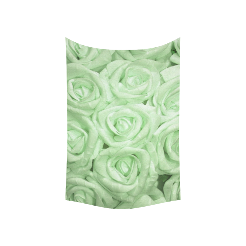 gorgeous roses A Cotton Linen Wall Tapestry 60"x 40"
