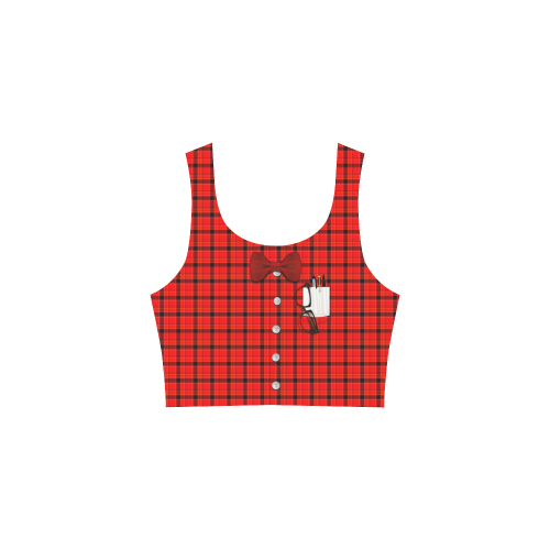 Nerd Geek Costume - Red Plaid Atalanta Sundress (Model D04)