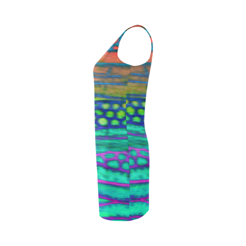Abstract Pattern 6 Medea Vest Dress (Model D06)