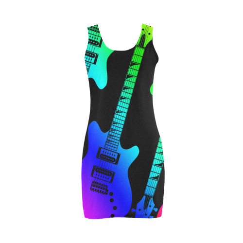 Rainbow Guitars by ArtformDesigns Medea Vest Dress (Model D06)