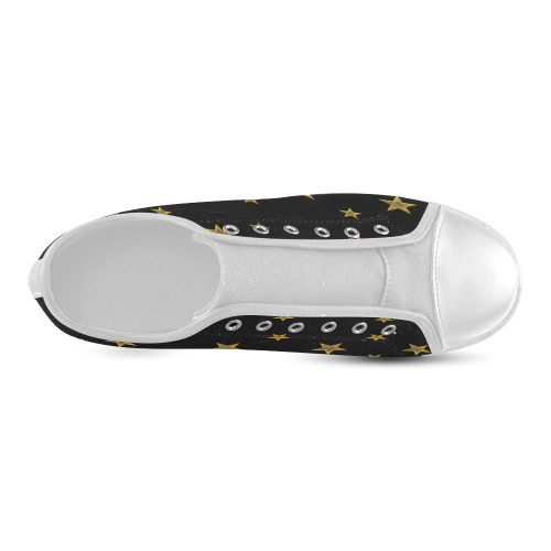 gold star canvas shoes