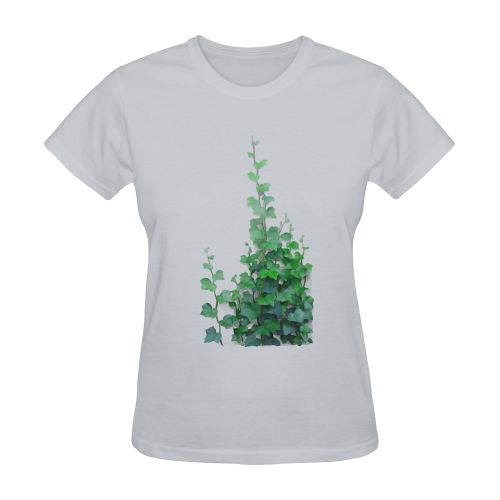 Vines, climbing plant Sunny Women's T-shirt (Model T05)