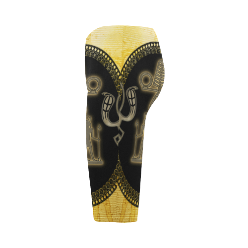 Wonderful egptian sign Hestia Cropped Leggings (Model L03)