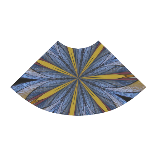 Stained Glass Kaleidoscope Mandala Abstract 4 Atalanta Sundress (Model D04)