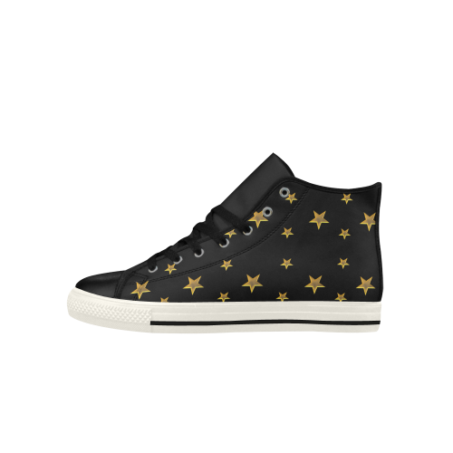 Twinkle Twinkle Little Star Gold Stars on Black