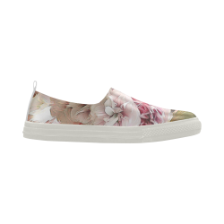 Cherry Blossoms Ladies' Slip-on Shoes Apus Slip-on Microfiber Women's Shoes (Model 021)