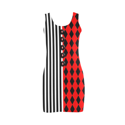 Harlequin & Stripes Costume Medea Vest Dress (Model D06)