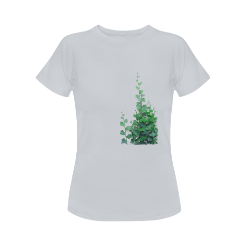 Vines, climbing plant Women's Classic T-Shirt (Model T17）