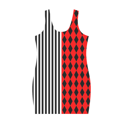 Harlequin & Stripes Costume Medea Vest Dress (Model D06)