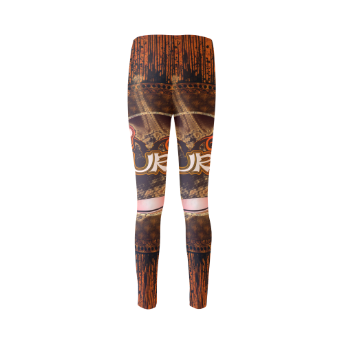 Surfing, surf design with surfboard Cassandra Women's Leggings (Model L01)