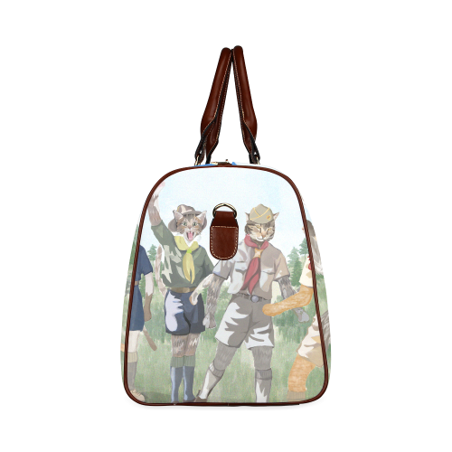 Cat Scouts International Travel Bag Waterproof Travel Bag/Small (Model 1639)