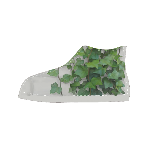 Watercolor Vines, climbing plant Men’s Classic High Top Canvas Shoes (Model 017)