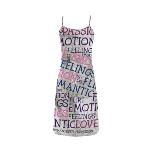 made of words,great feelings A Alcestis Slip Dress (Model D05)
