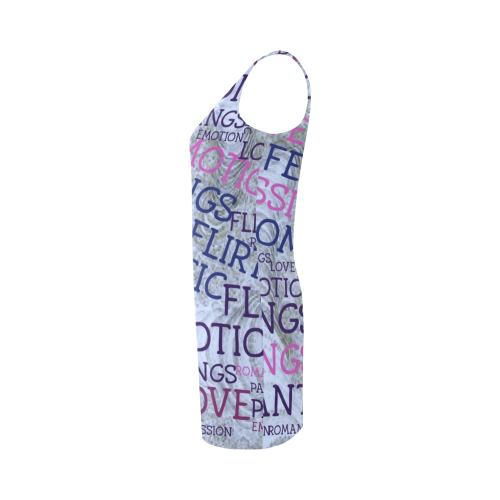 made of words,great feelings D Medea Vest Dress (Model D06)