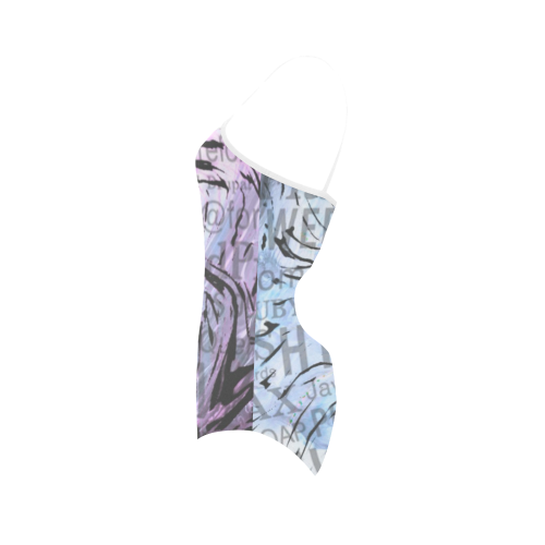 made of words,computer A Strap Swimsuit ( Model S05)