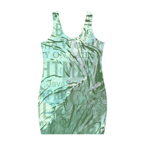 made of words,computer C Medea Vest Dress (Model D06)