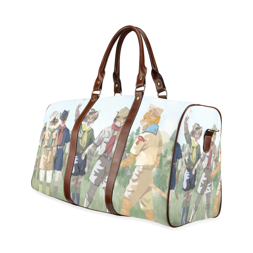 Cat Scouts International Travel Bag Waterproof Travel Bag/Small (Model 1639)
