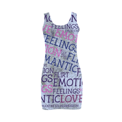 made of words,great feelings D Medea Vest Dress (Model D06)