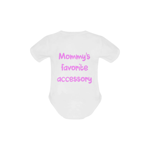 Mommy's Favorite Accessory Baby Powder Organic Short Sleeve One Piece (Model T28)