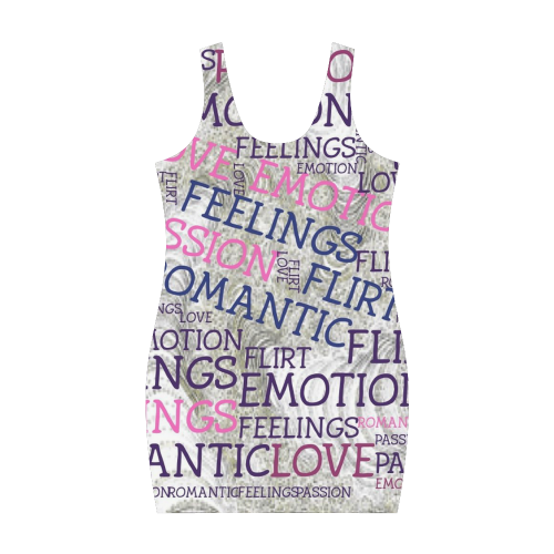 made of words,great feelings A Medea Vest Dress (Model D06)